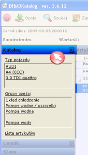katalog - części mechaniczne